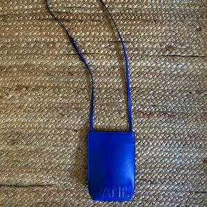 Ganni Mini Crossbody Bag in Dazzling Blue